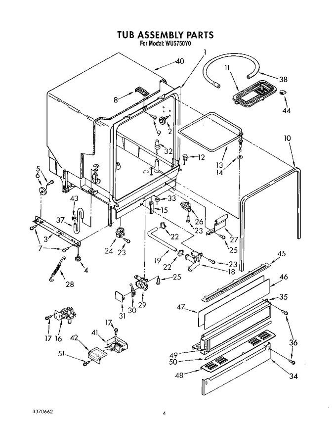 Diagram for WU5750Y0