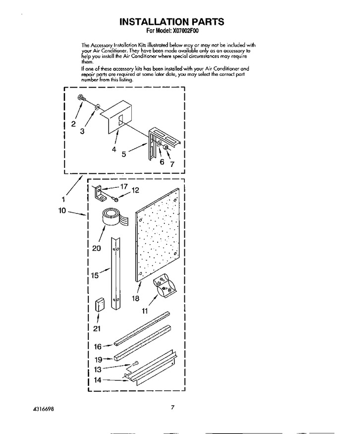 Diagram for X07002F00