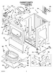 Diagram for 02 - Cabinet Parts