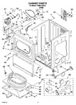 Diagram for 02 - Cabinet Parts