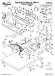 Diagram for 01 - Top And Console Parts