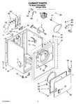 Diagram for 02 - Cabinet Parts