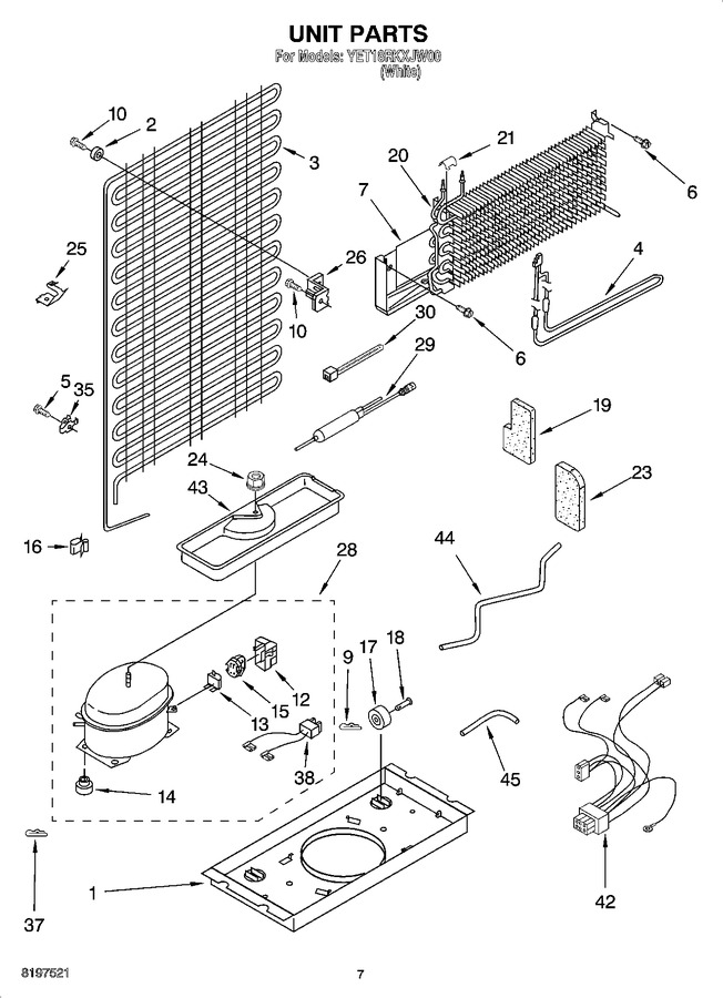 Diagram for YET18RKXJW00