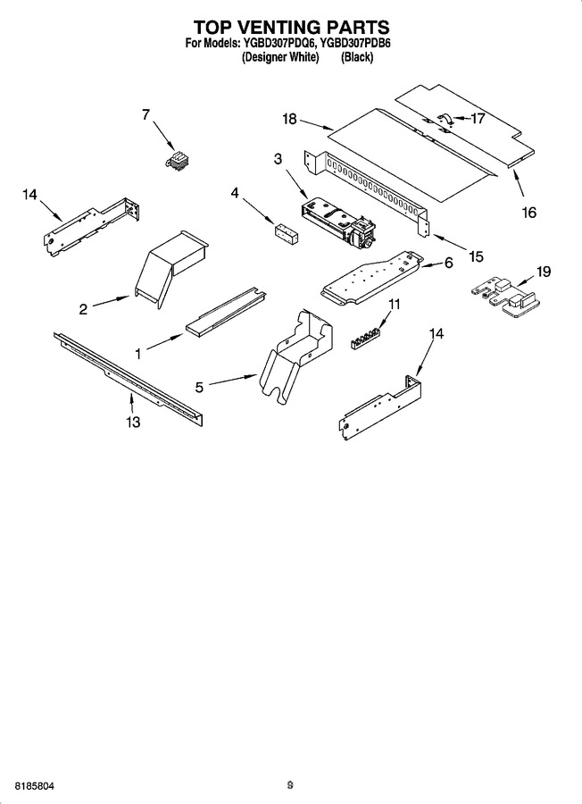 Diagram for YGBD307PDQ6