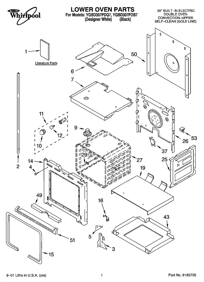Diagram for YGBD307PDQ7