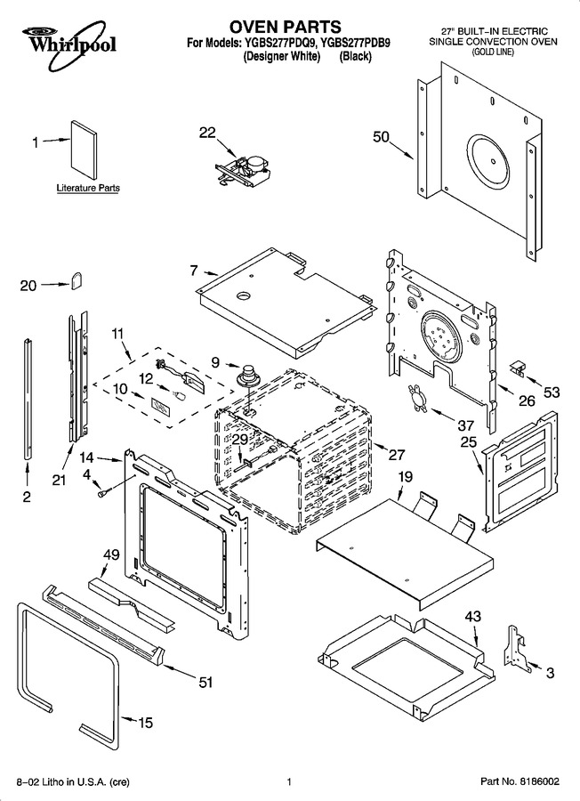 Diagram for YGBS277PDQ9