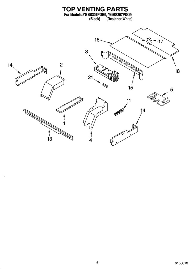 Diagram for YGBS307PDQ9