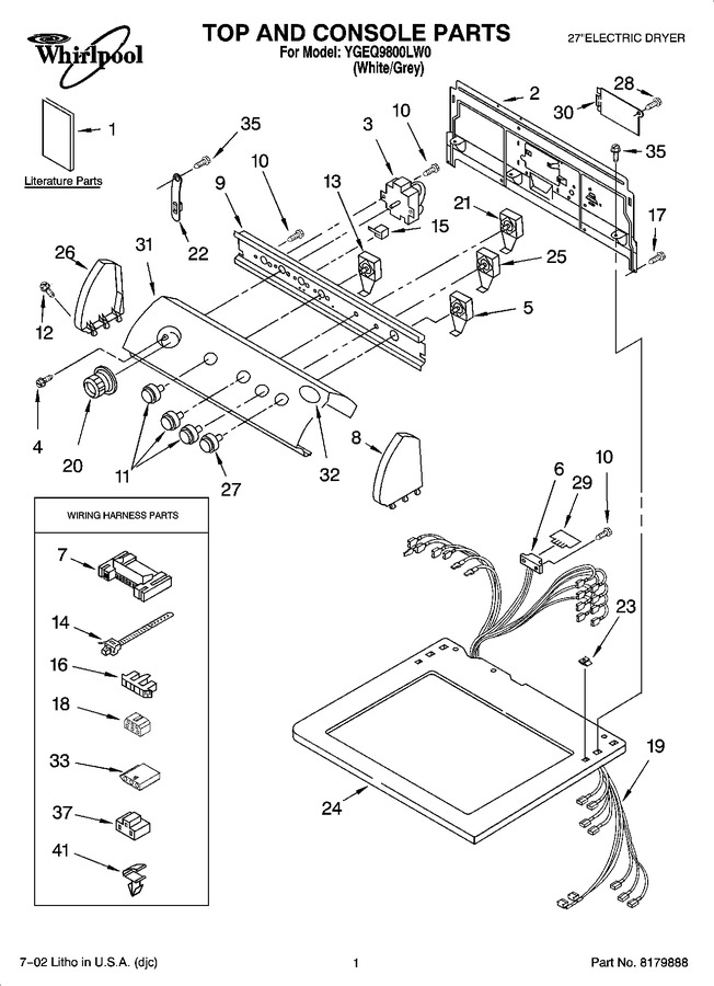 Diagram for YGEQ9800LW0