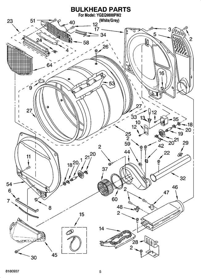 Diagram for YGEQ9800PW2