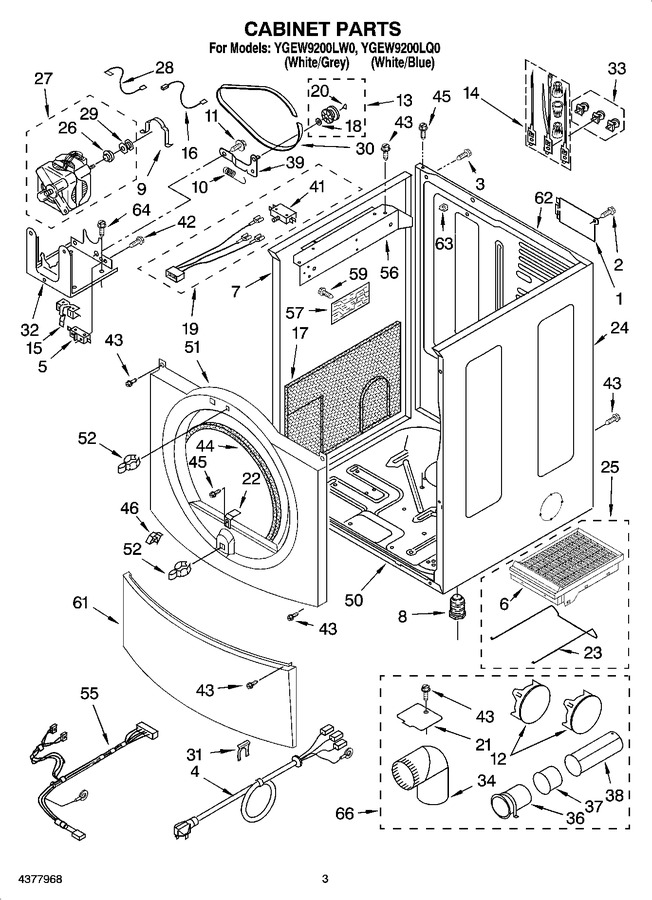 Diagram for YGEW9200LW0