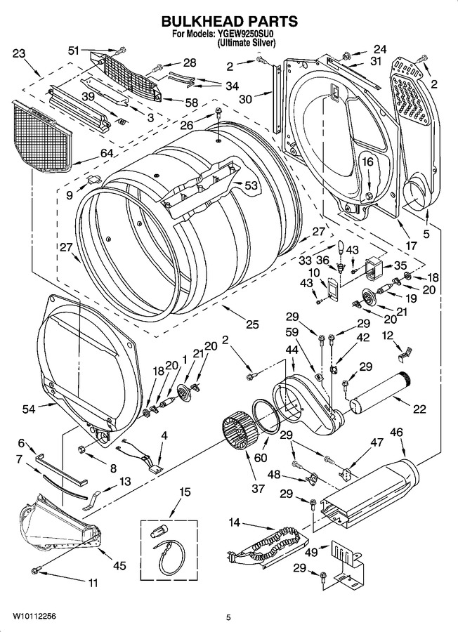Diagram for YGEW9250SU0