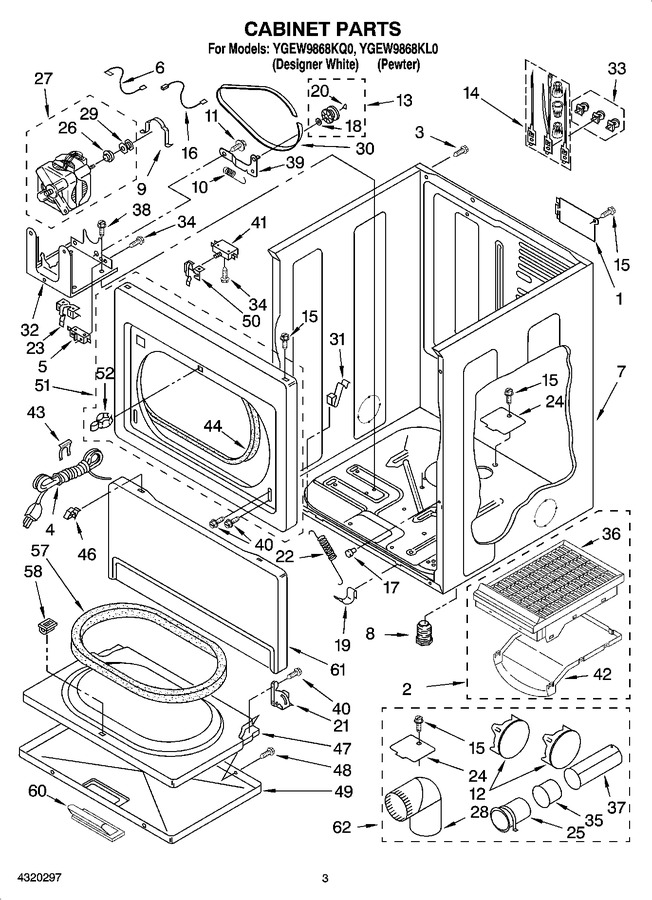 Diagram for YGEW9868KQ0