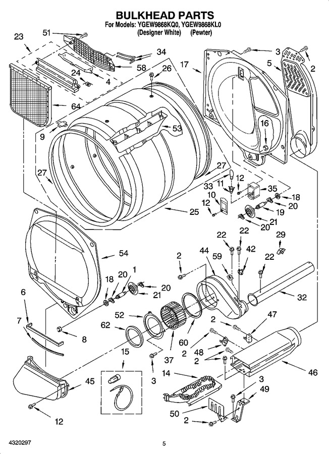 Diagram for YGEW9868KQ0