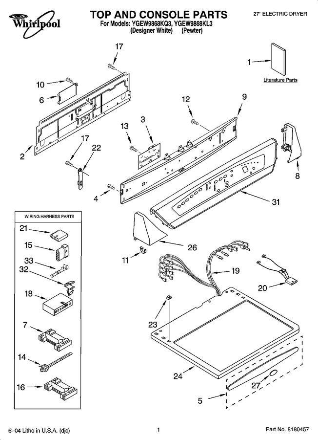 Diagram for YGEW9868KQ3