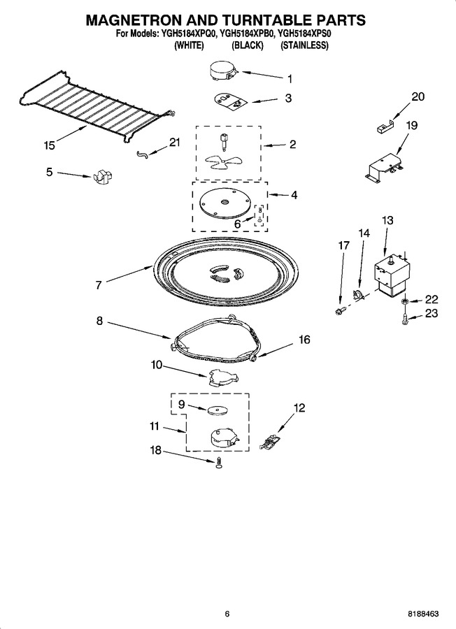 Diagram for YGH5184XPB0