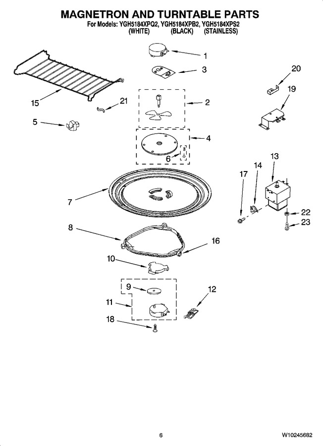 Diagram for YGH5184XPS2