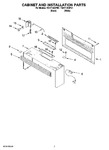 Diagram for 06 - Cabinet And Installation Parts