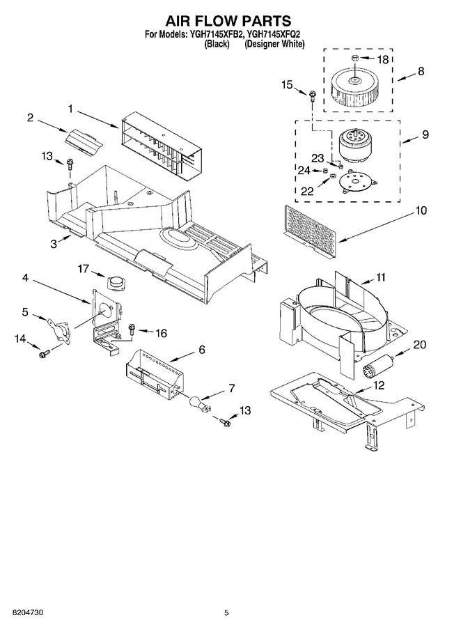 Diagram for YGH7145XFB2