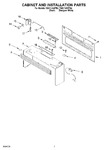 Diagram for 06 - Cabinet And Installation Parts