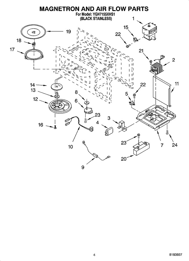 Diagram for YGH7155XHS1