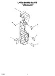 Diagram for 06 - Latch Board Parts