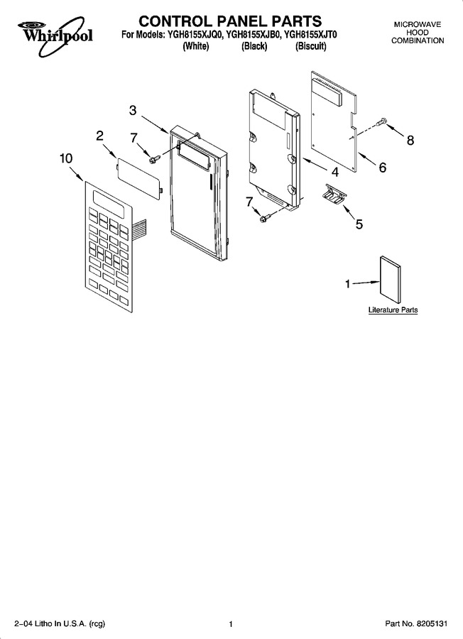 Diagram for YGH8155XJT0