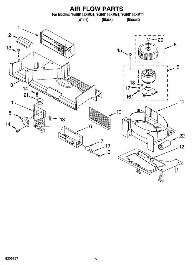 Diagram for YGH8155XMB1