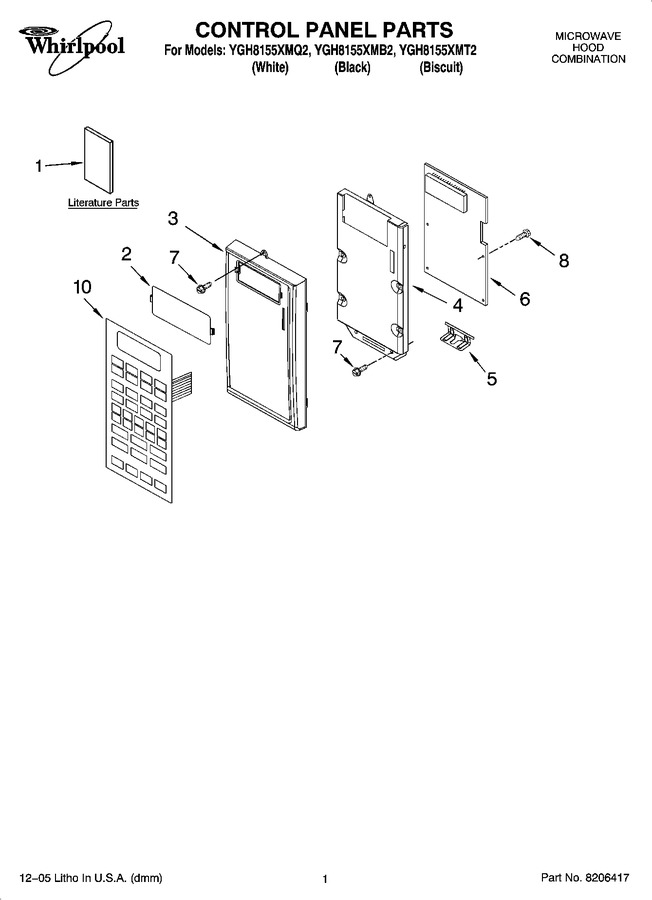 Diagram for YGH8155XMB2