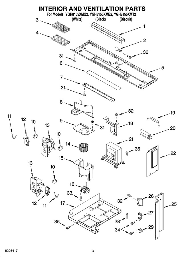 Diagram for YGH8155XMQ2