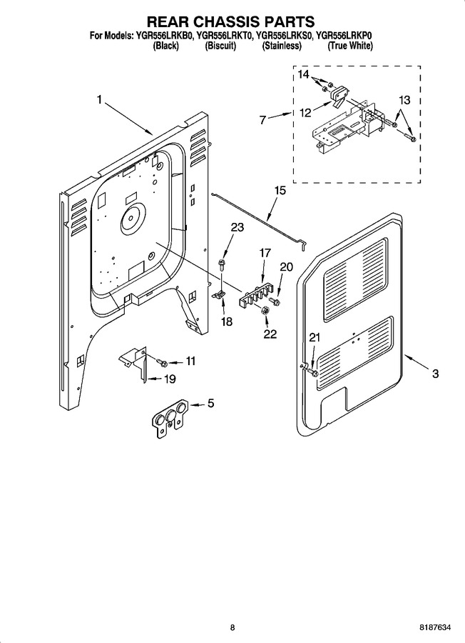 Diagram for YGR556LRKP0