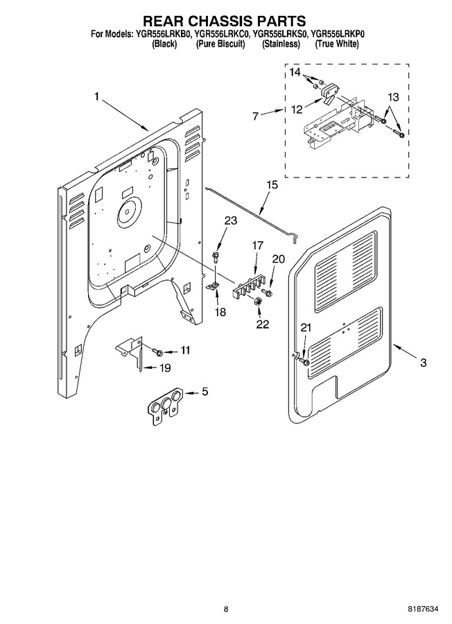 Diagram for YGR556LRKC0