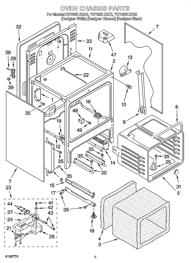 Diagram for YGY395LXGZ2