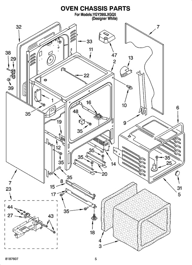 Diagram for YGY395LXGQ5
