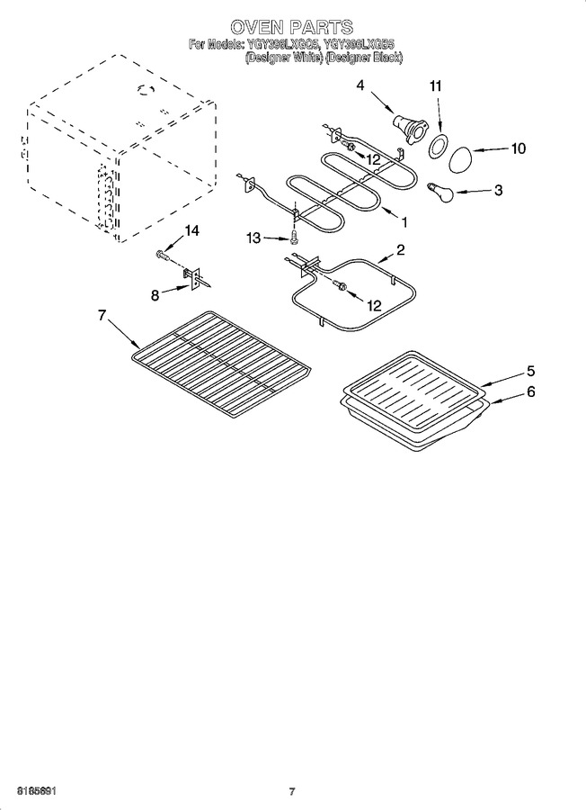 Diagram for YGY396LXGB5