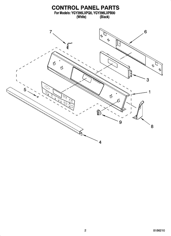 Diagram for YGY396LXPB00