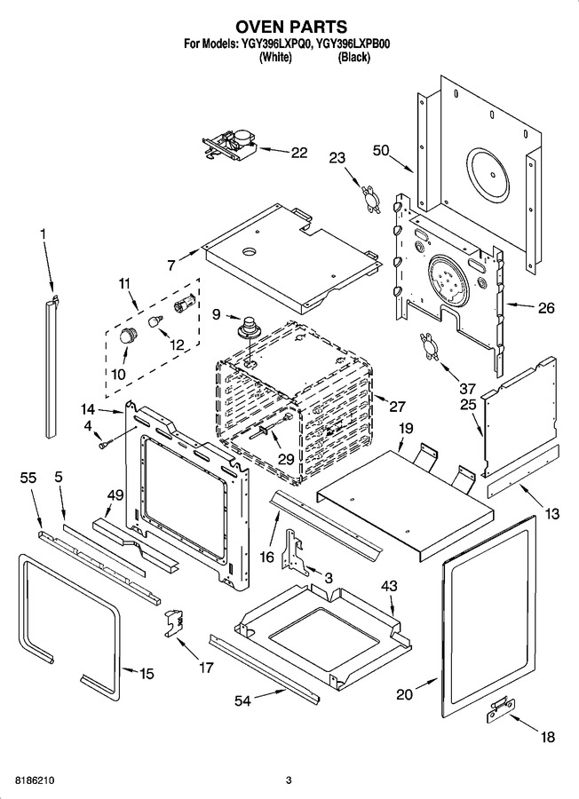 Diagram for YGY396LXPB00
