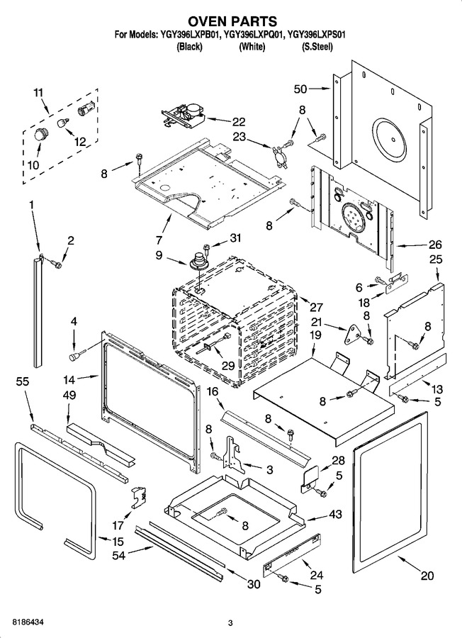 Diagram for YGY396LXPB01