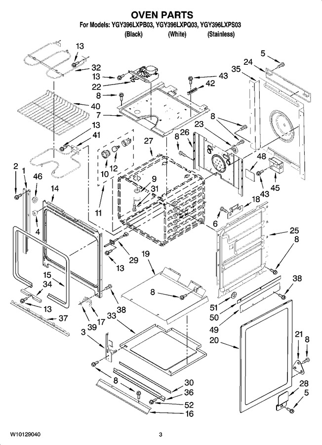 Diagram for YGY396LXPB03
