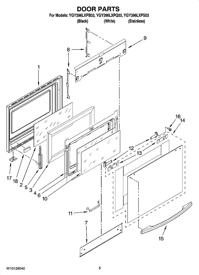 Diagram for YGY396LXPS03