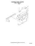Diagram for 02 - Control Panel Parts
