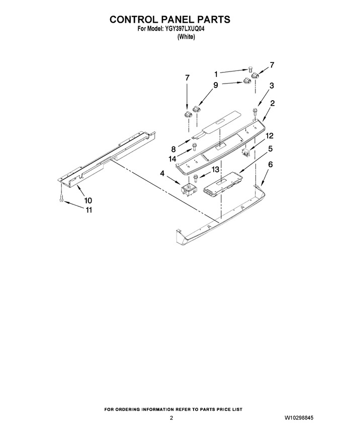 Diagram for YGY397LXUQ04