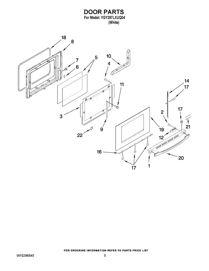 Diagram for YGY397LXUQ04