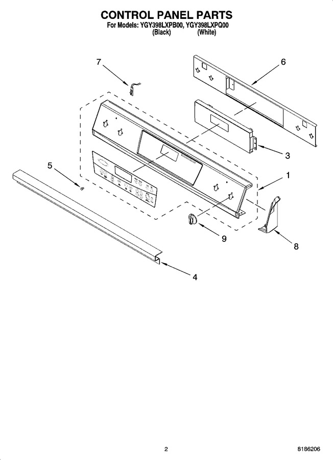 Diagram for YGY398LXPB00