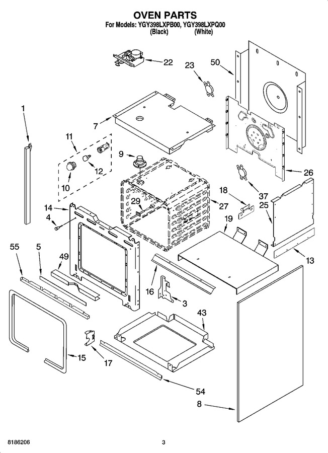 Diagram for YGY398LXPB00