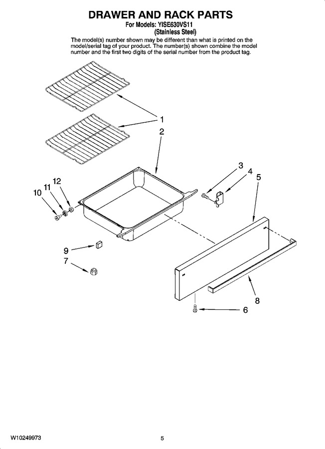 Diagram for YISE630VS11