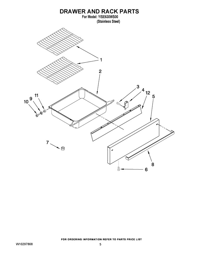 Diagram for YISE630WS00