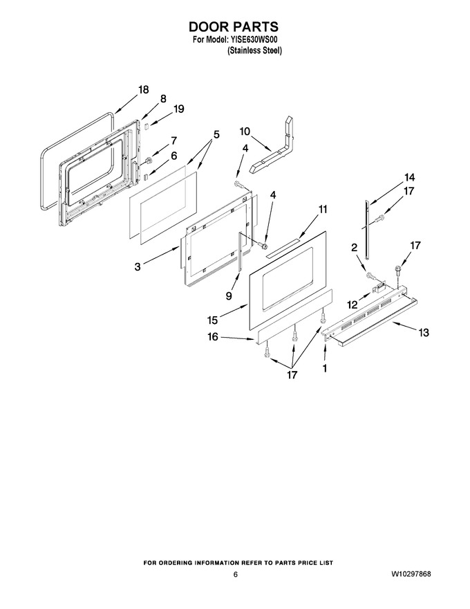 Diagram for YISE630WS00