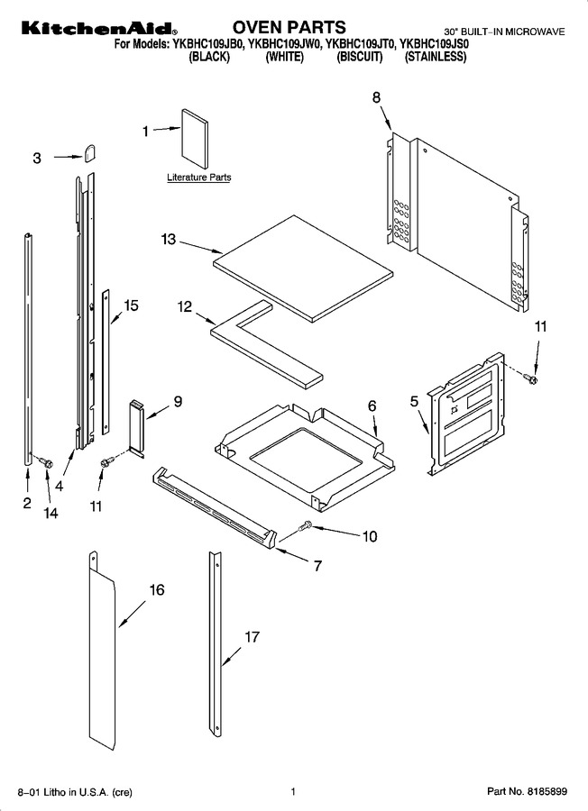 Diagram for YKBHC109JW0