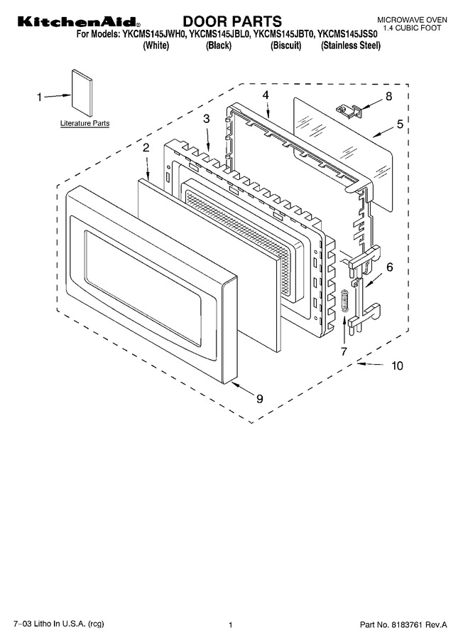 Diagram for YKCMS145JWH0