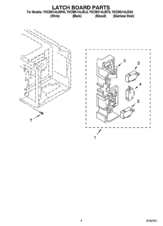 Diagram for YKCMS145JSS0